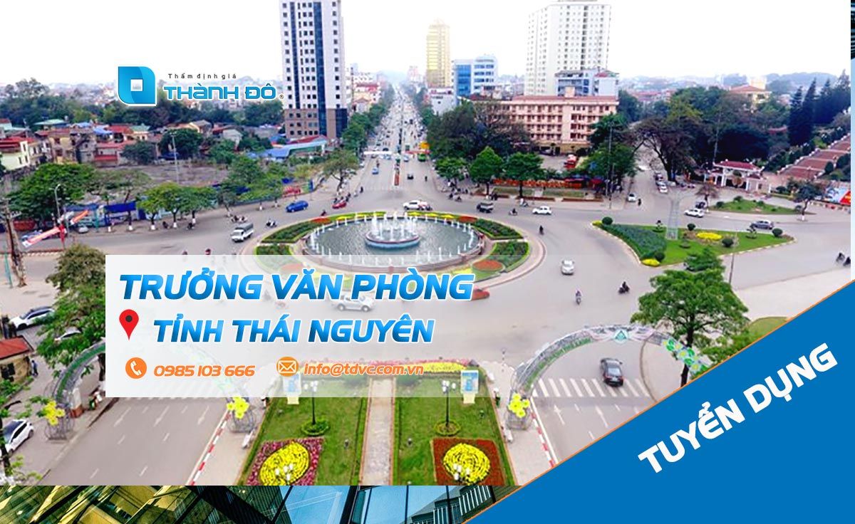 Tuyển dụng trưởng văn phòng thái nguyên