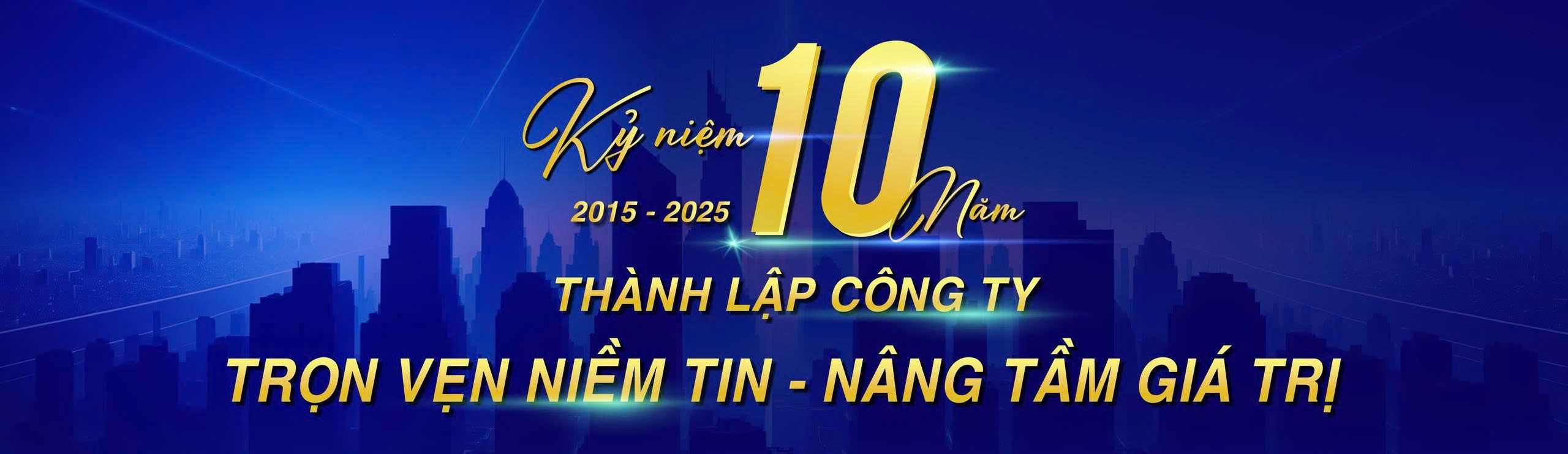 Kỉ niệm 10 năm thành lập công ty