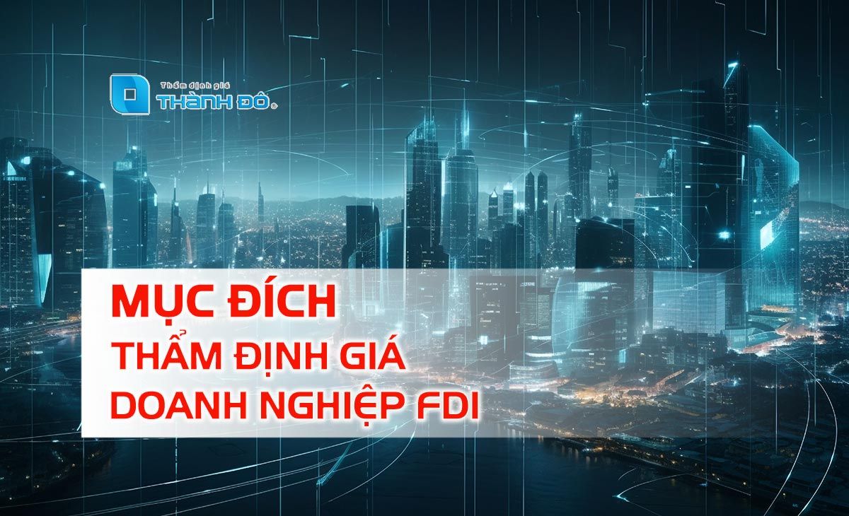 Mục đích thẩm định giá doanh nghiệp FDI