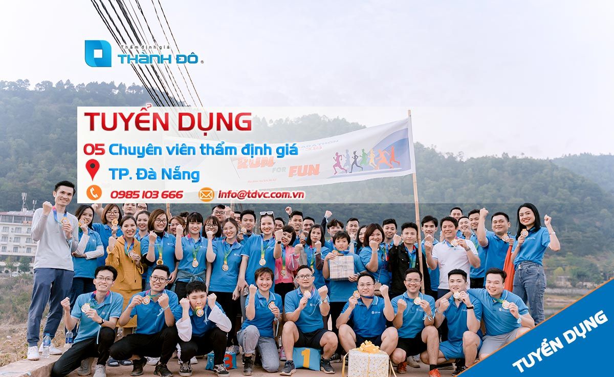 Tuyển dụng thẩm định giá tại Đà Nẵng