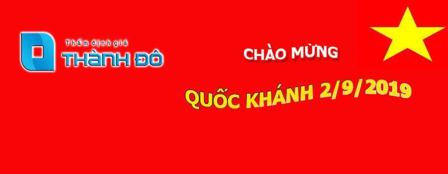thẩm định giá thành đô thông báo nghỉ lễ 2/9