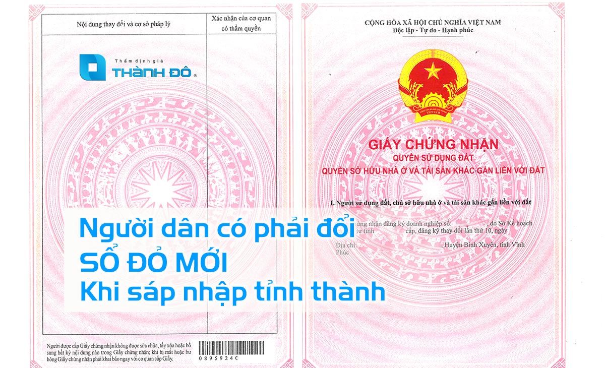 Người dân có phải đổi sổ đỏ
