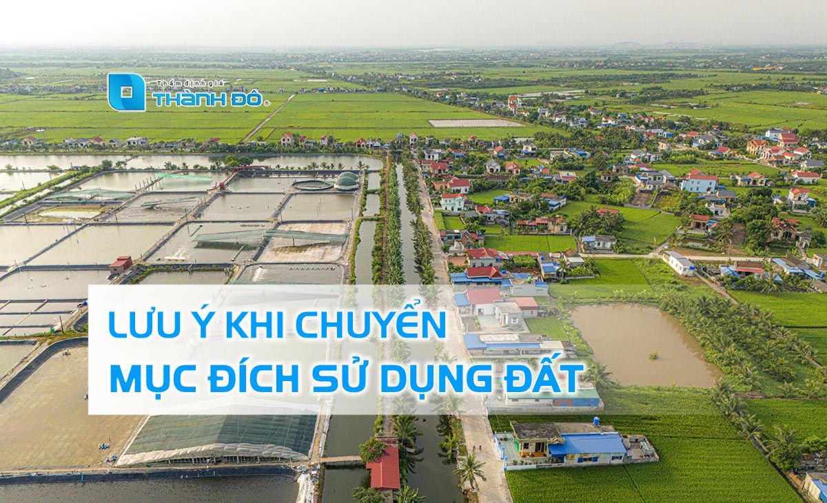 lưu ý khi chuyển mục đích sử dụng đất
