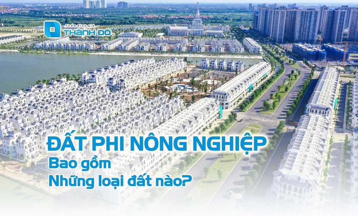 Đất phi nông nghiệp gồm những loại nào