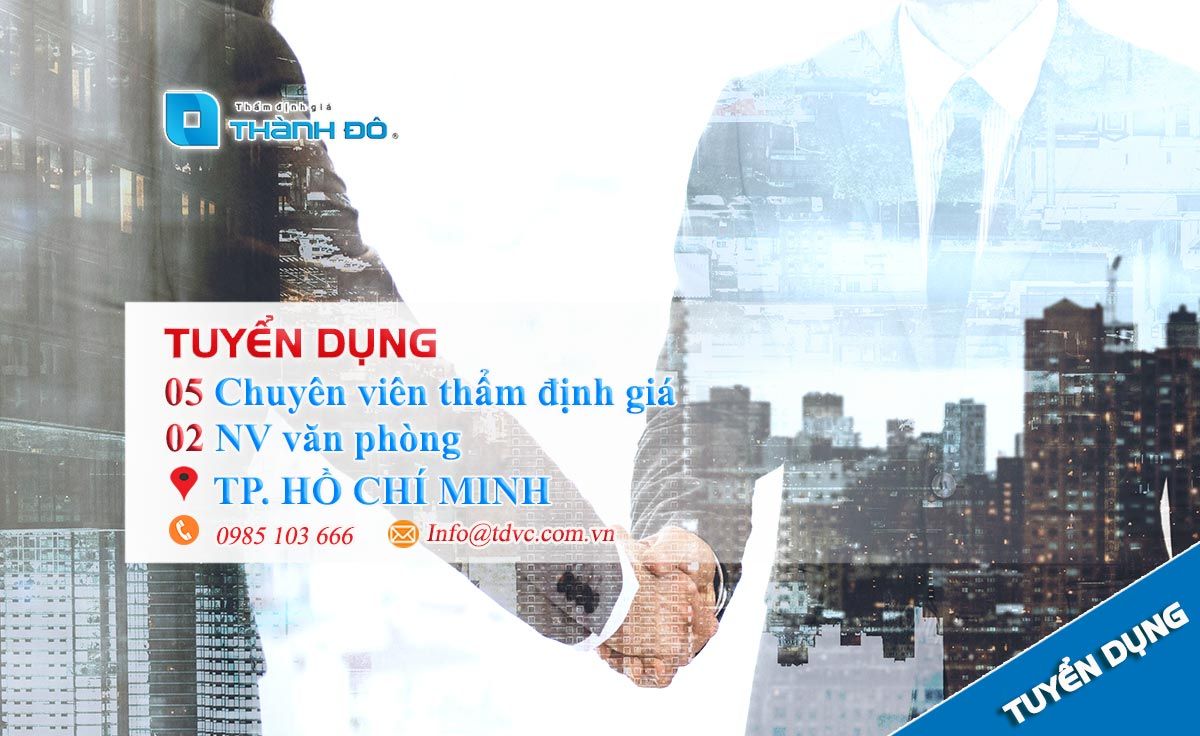 tuyển dụng thẩm định giá tại Hồ Chí Minh