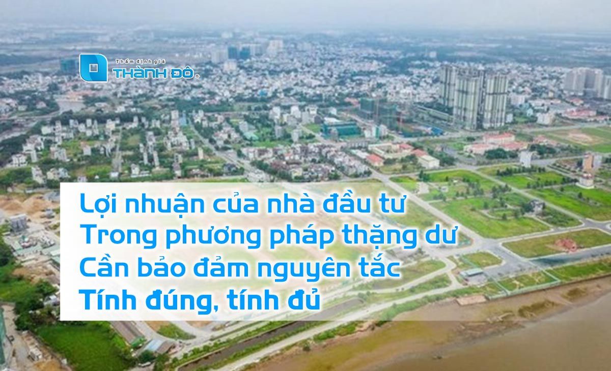 Lợi nhuận của nhà đầu tư trong phương pháp thặng dư