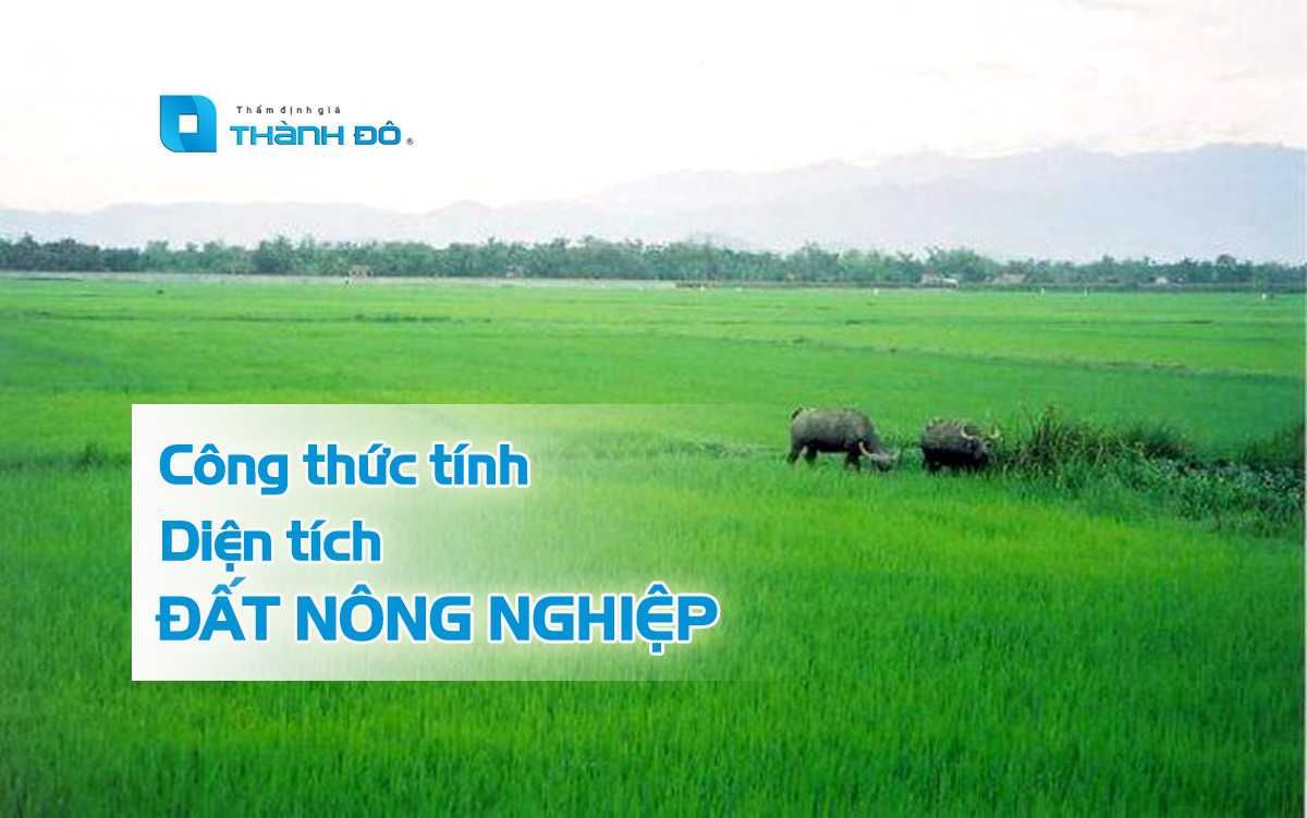 Công thức tính diện tích đất nông nghiệp