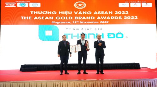 Thẩm định giá Thành Đô vinh dự đón nhận chứng nhận Thương hiệu Vàng ASEAN 2022 tại Singapore - Thẩm định giá Thành Đô