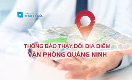 Thông báo chuyển địa điểm văn phòng Quảng Ninh