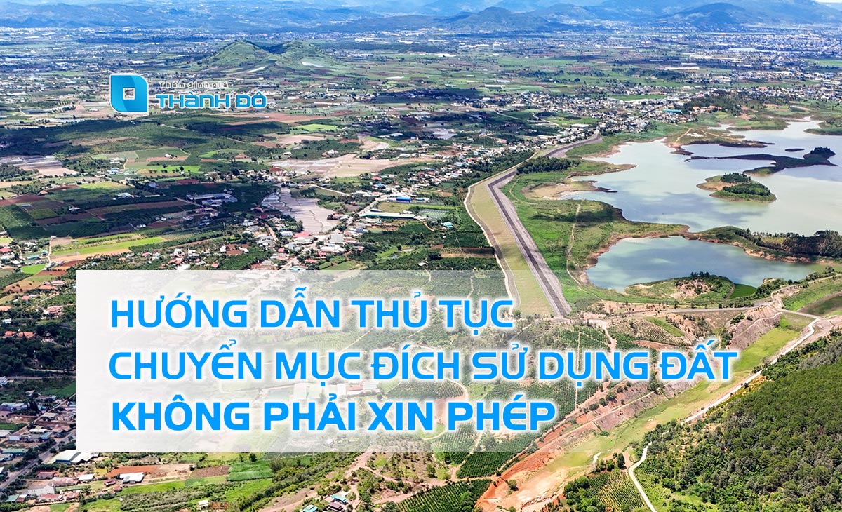 chuyển mục đích sử dụng đất không phải xin phép