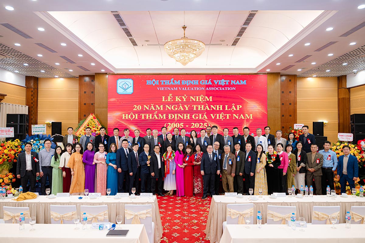 kỷ niệm 20 năm thành lập Hội thẩm định giá Việt Nam